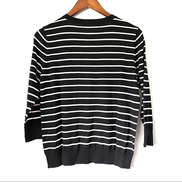 NWT 1901 Women’s Crew Striped Cardigan Size S - Picture 4 of 6